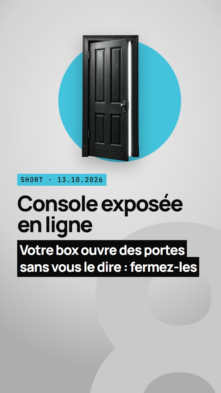 Short : Votre box ouvre des portes sans vous le dire : fermez-les