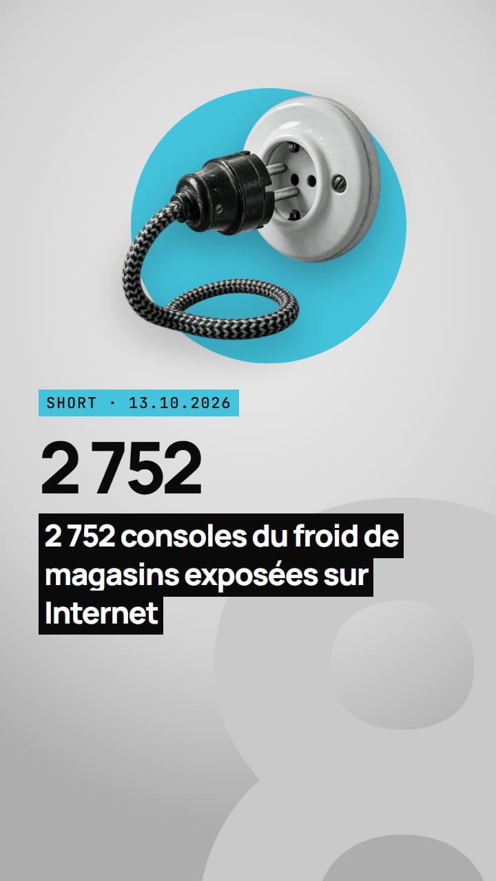 Short : 2 752 consoles du froid de magasins exposées sur Internet